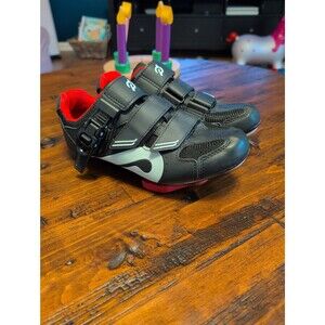 EUC Peloton cycling bike shoes with look delta cleats EU 38 US women's 7
